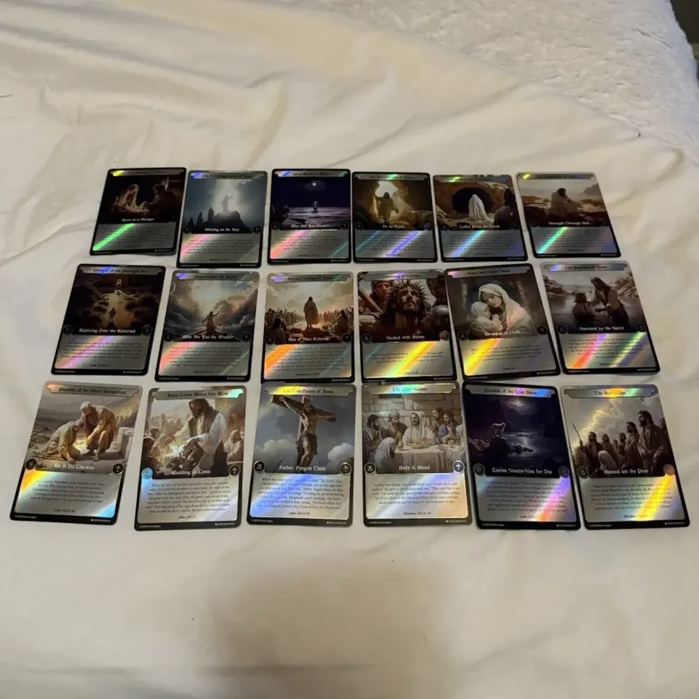 Sacred Legacy New Testament Core Set 18-Card Foil Holographic Lot 2025